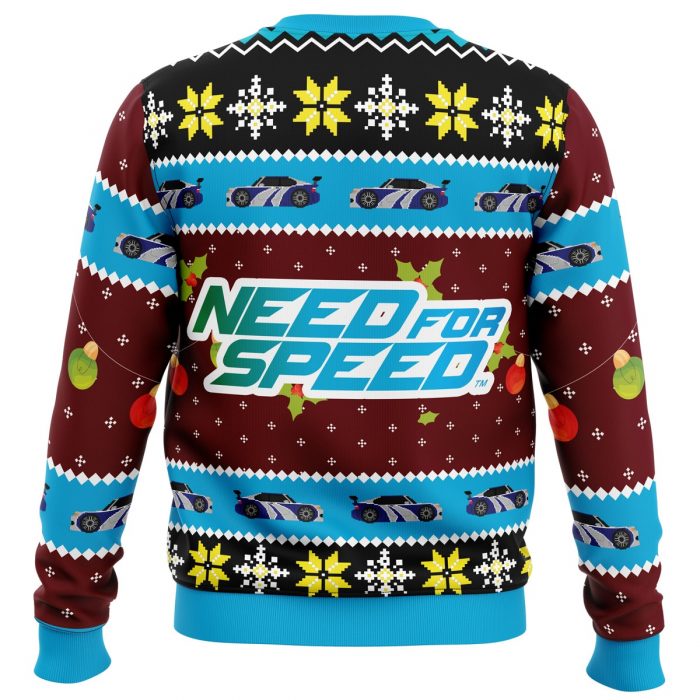 Need for speed Sweater back - Anime Ugly Sweater