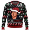 Oh Hi Santa The Room PC men sweatshirt FRONT mockup - Anime Ugly Sweater