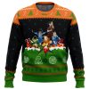 On the Chimney Top Avatar the Last Airbender men sweatshirt FRONT mockup - Anime Ugly Sweater