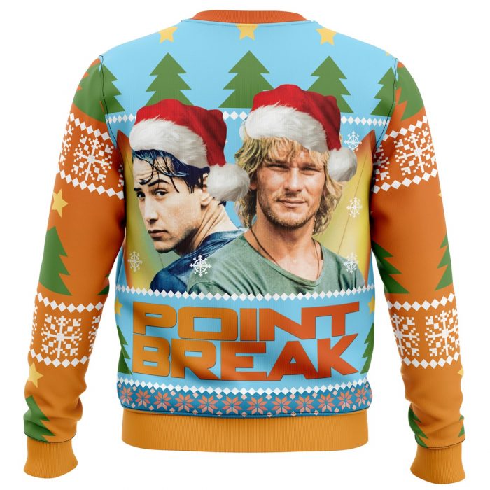 Piont break Sweater back - Anime Ugly Sweater