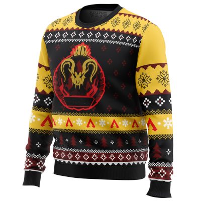 Predator Rank Apex Legends men sweatshirt SIDE FRONT mockup - Anime Ugly Sweater