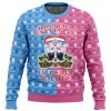 Ram and Rem Christmas Re Zero men sweatshirt FRONT mockup - Anime Ugly Sweater