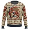 Rathalos Monster Hunter men sweatshirt FRONT mockup - Anime Ugly Sweater