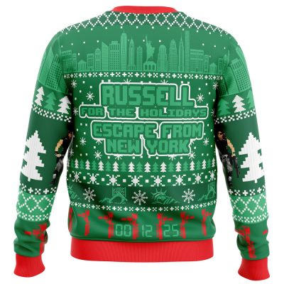 Russell for the Holidays 2 ENY PC men sweatshirt BACK mockup - Anime Ugly Sweater