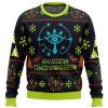 Sheikah Legend of Zelda PC men sweatshirt FRONT mockup - Anime Ugly Sweater