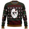 Slashing Through The Snow JV PC men sweatshirt FRONT mockup - Anime Ugly Sweater