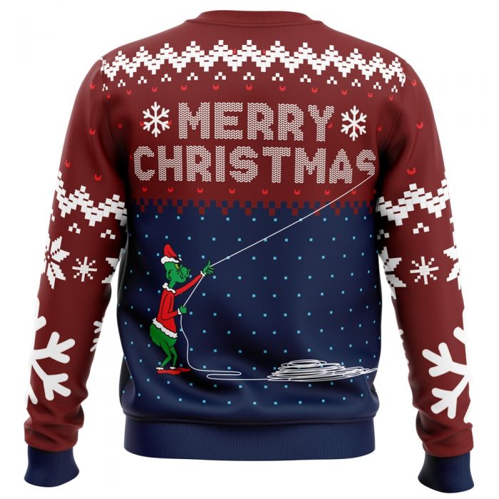 Stealing Christmas Dr BACK - Anime Ugly Sweater