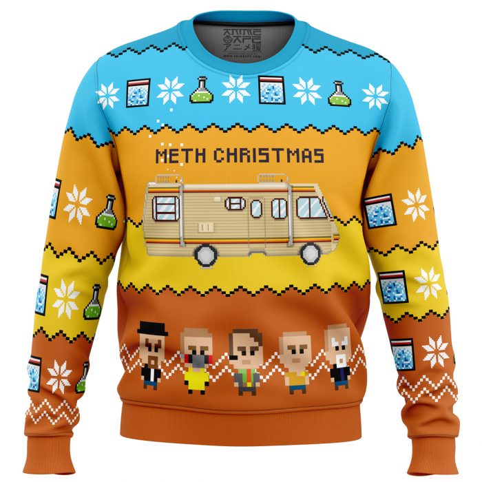 Sweater front 34 3 - Anime Ugly Sweater