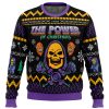 The Evil Power of Christmas PC men sweatshirt FRONT mockup - Anime Ugly Sweater