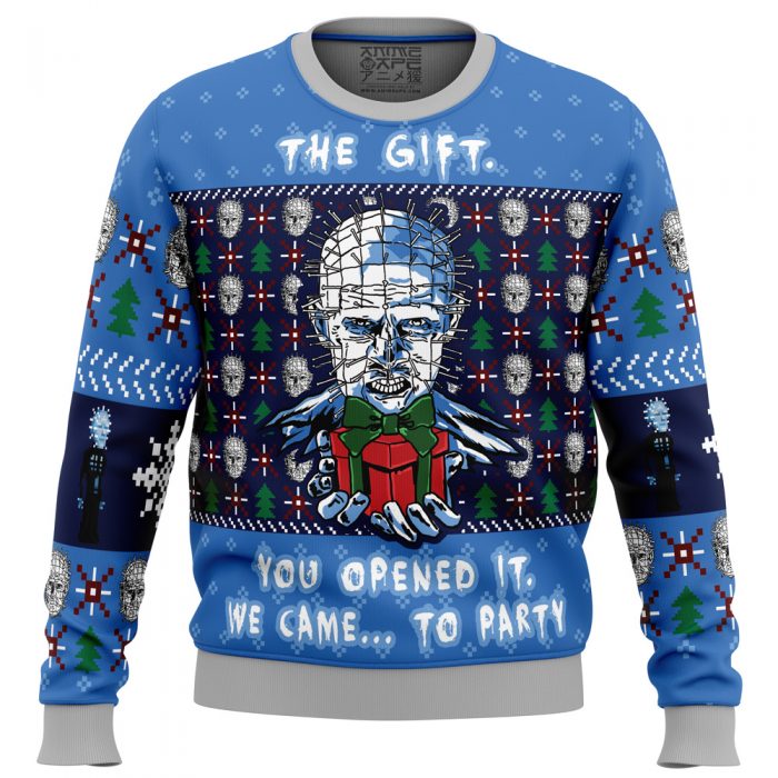 The Gift PH PC men sweatshirt FRONT mockup 2 - Anime Ugly Sweater