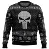 The Punisher men sweatshirt FRONT mockup - Anime Ugly Sweater