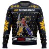 The Zord Has Come PR PC men sweatshirt FRONT mockup - Anime Ugly Sweater