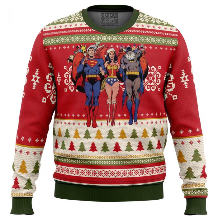 Ugly Christmas Sweater front 7 - Anime Ugly Sweater