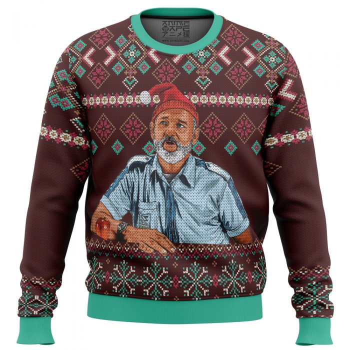 Ugly Christmas Sweater front 8 - Anime Ugly Sweater