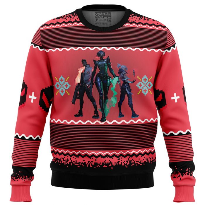 Valorant Sweater front - Anime Ugly Sweater