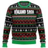 Viking Ship Vinland Saga men sweatshirt FRONT mockup - Anime Ugly Sweater