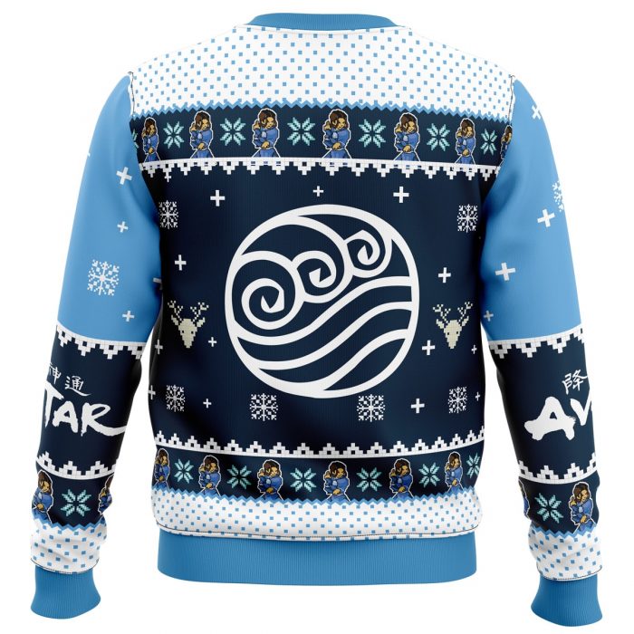 Waterbenders Sweater back - Anime Ugly Sweater