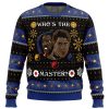 Whose The Master The Last Dragon PC Ugly Christmas Sweater front mockup - Anime Ugly Sweater