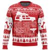 lampoon Ugly Christmas Sweater front mockup - Anime Ugly Sweater