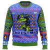 leo Sweater front - Anime Ugly Sweater