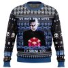 pinhead Sweater front - Anime Ugly Sweater