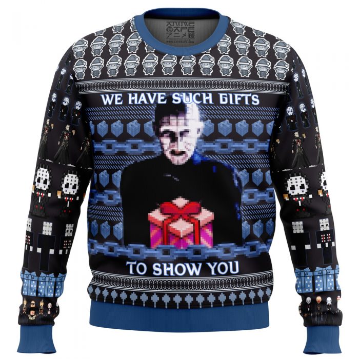 pinhead Sweater front - Anime Ugly Sweater