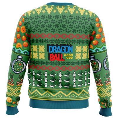 shenron flying Sweater back - Anime Ugly Sweater