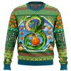 shenron flying Sweater front - Anime Ugly Sweater