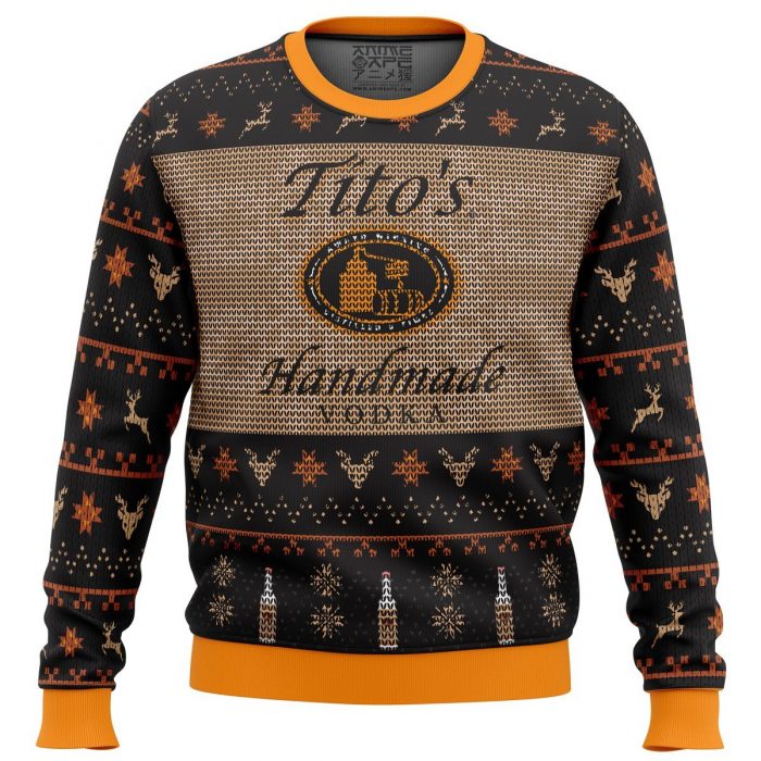 titos vodka premium ugly christmas sweater 317598 - Anime Ugly Sweater