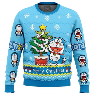 Doraemon Ugly Christmas Sweater